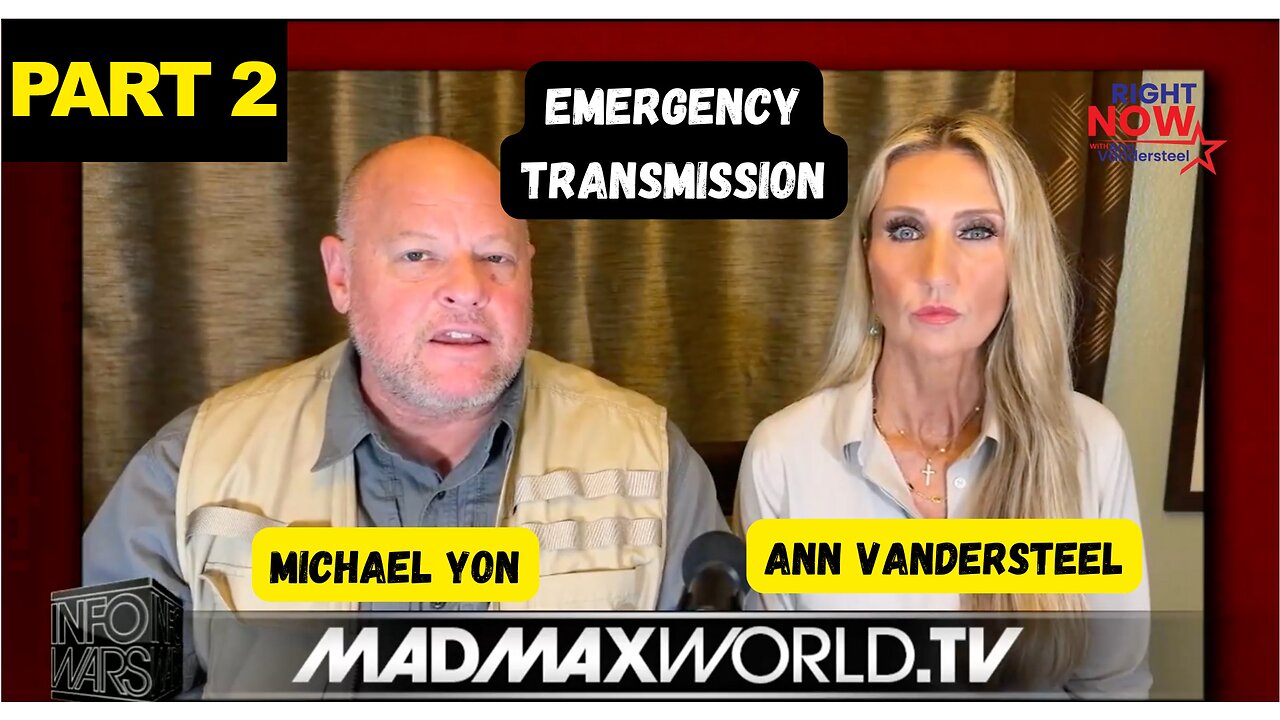 NOV 3, 2023 RIGHT NOW W/ANN VANDERSTEEL EMERGENCY TRANSMISSION: PART 2