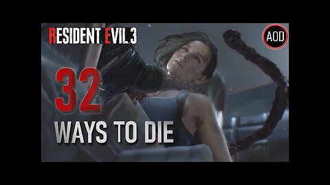 Resident Evil 3 - All Deaths & Death Scenes - All Enemies - 32 Brutal & Entertaining Ways to Die