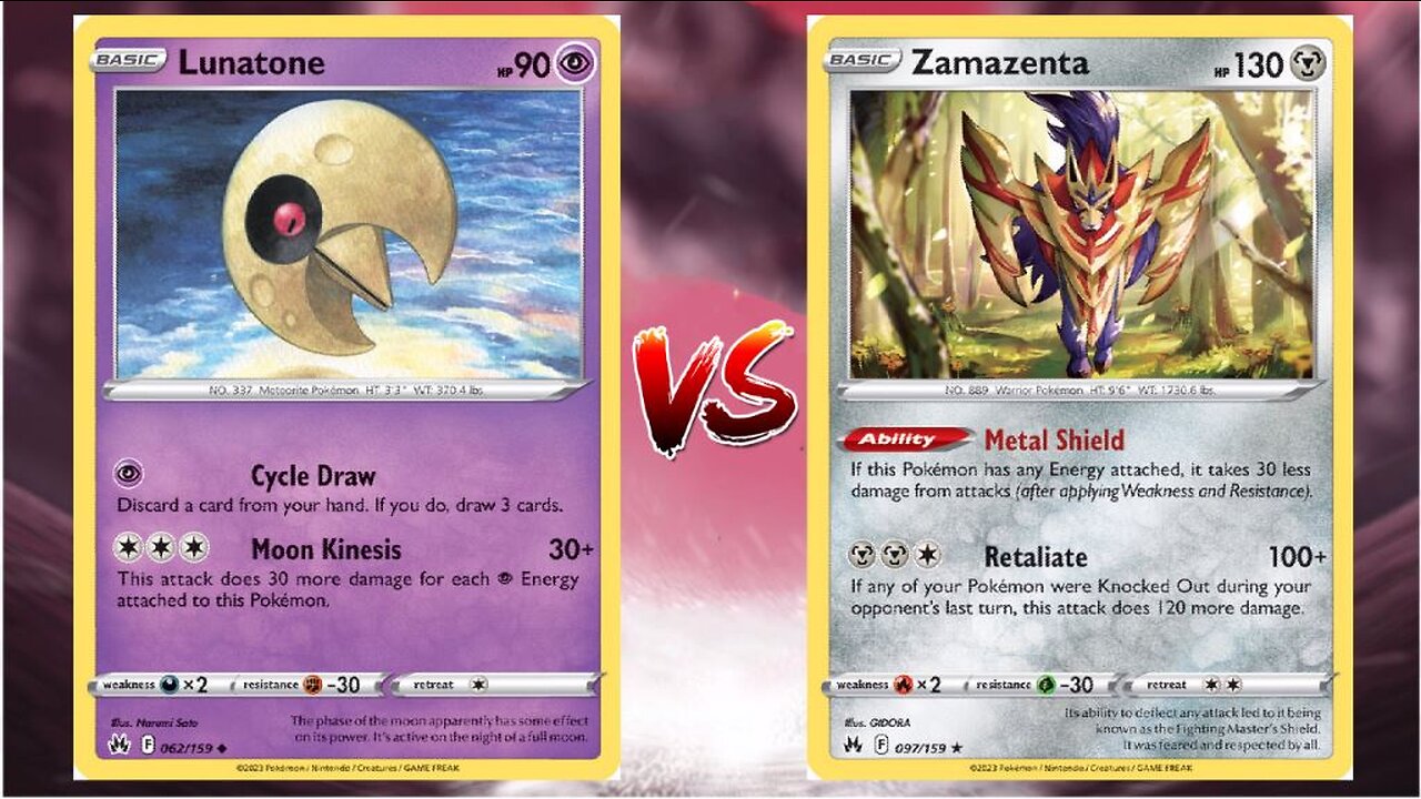 Pokemon TCG Online Solrock Lunatone VS Zamazenta Cramorant!!