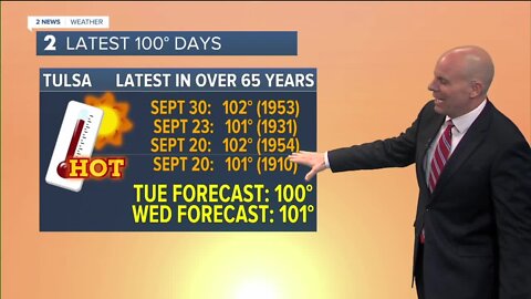 Near-record Heat Likely To Start The Week