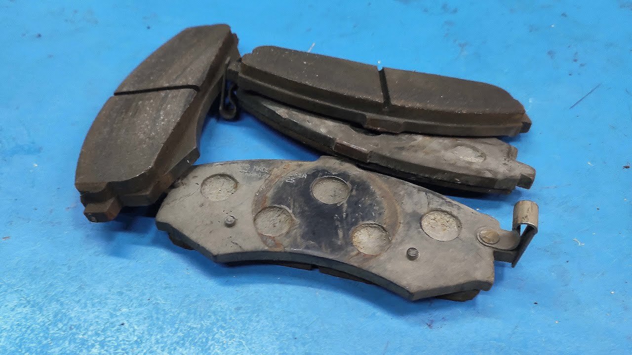 Amazing invention by a first-rate craftsman. Self-made from an old brake pad