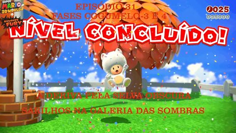 MARIO 3D WORLD EP 31 FASES COBUMELO 3 E 4