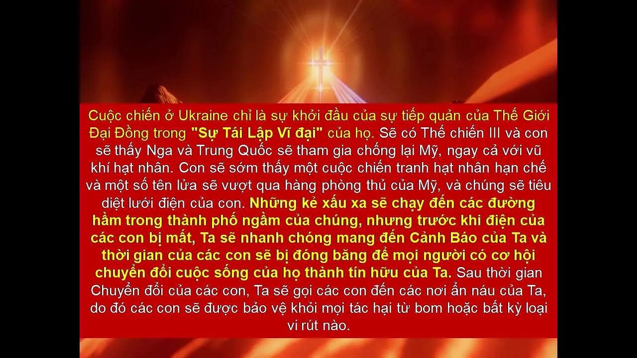 HÃY CHUẨN BỊ ĐỂ GẶP GỠ CHÚA GIÊSU TRONG CUỘC PHÁN XÉT NHỎ ĐÃ GẦN KỀ! Các TĐ JL. P232