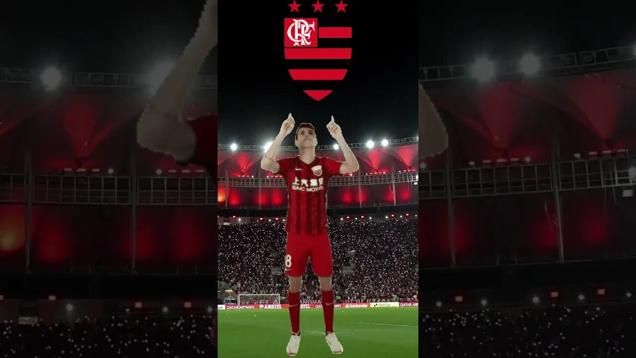 flamengo consegue acordo e oscar vai defender o mengão até 2023 #shorts