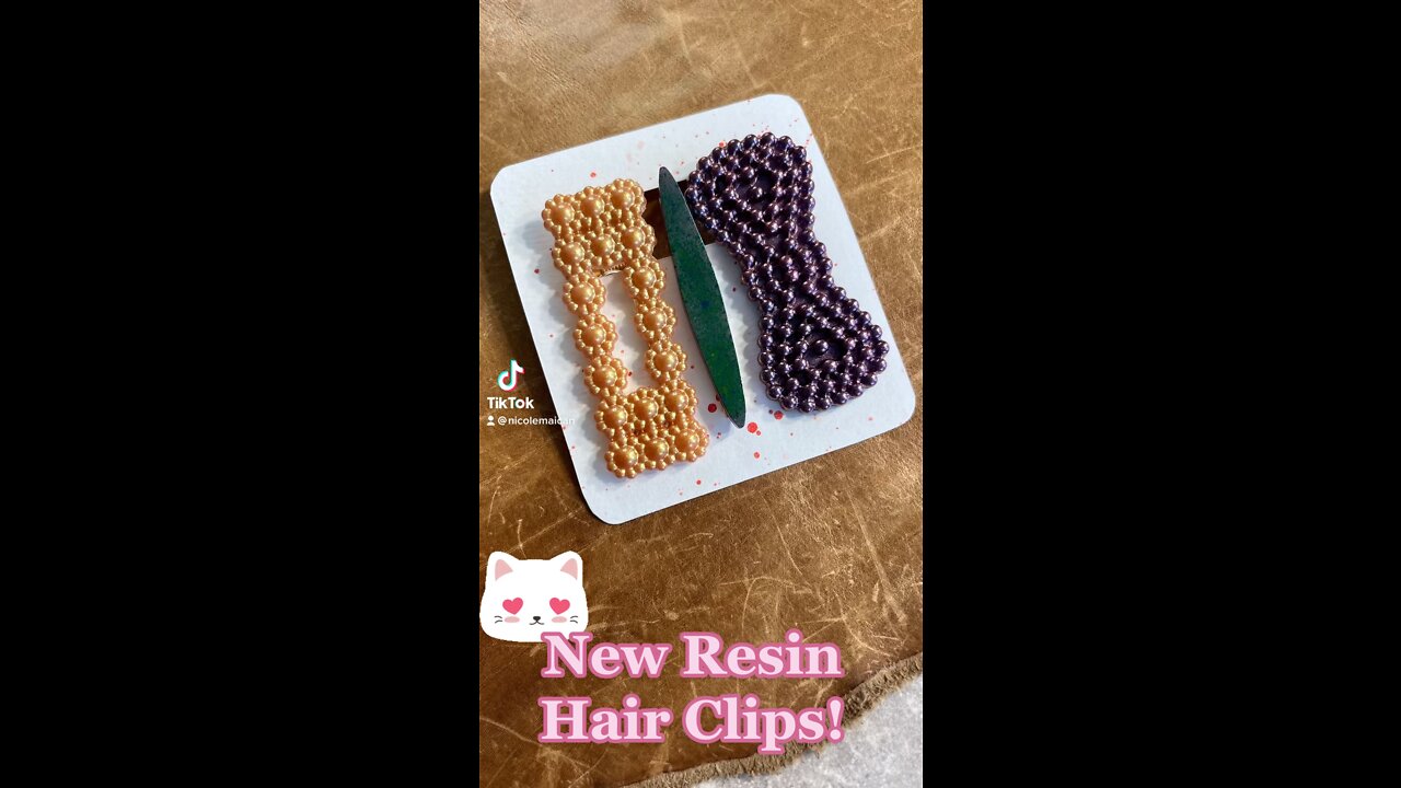 New hair clips!