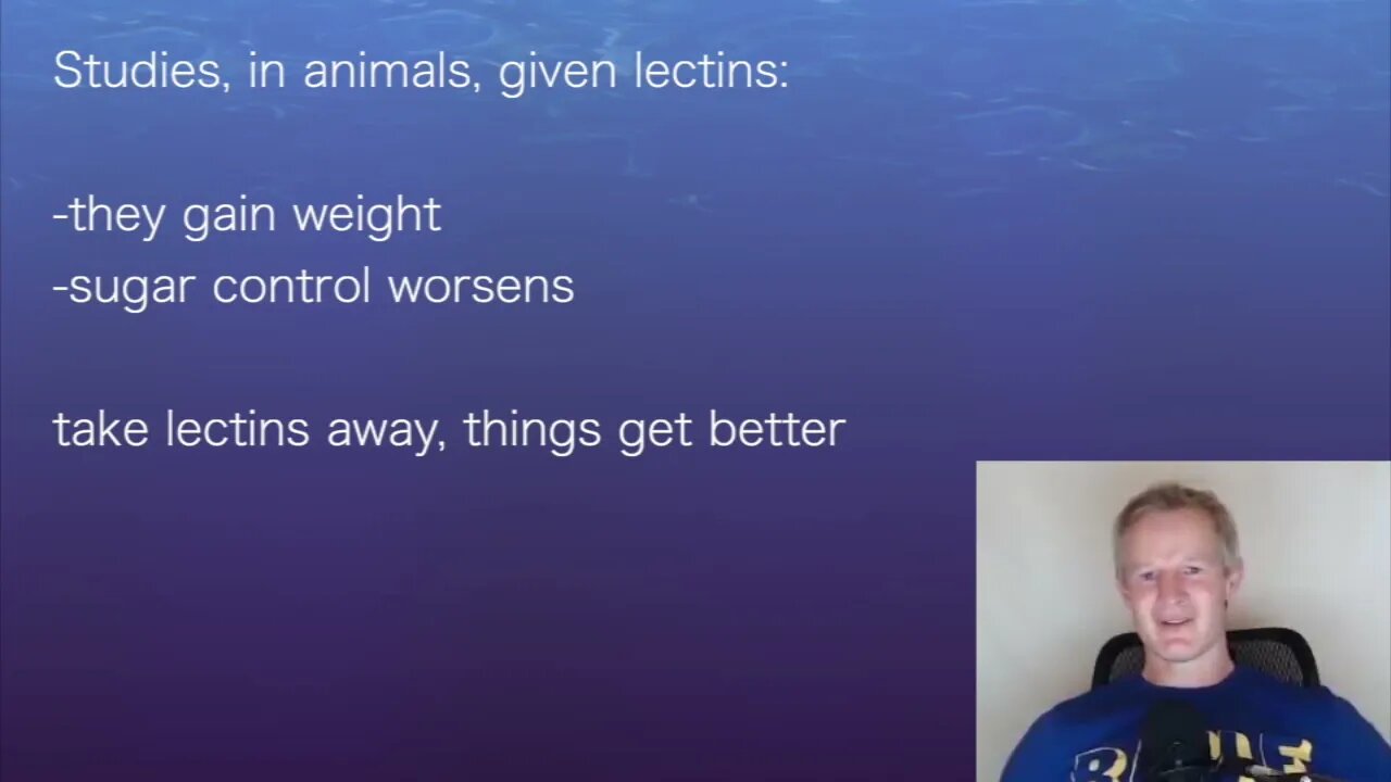 Paul Mason 1: DIABETICS (type 1 & 2) can benefit from avoiding lectins, along with low carb eating