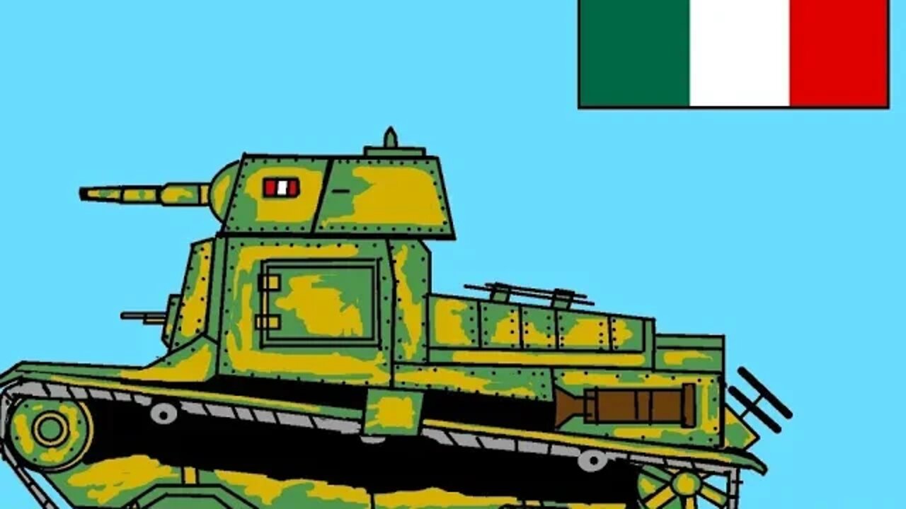 Scribble It: The Drawing of A Carro Armato M13/40 [Camo] Featuring Campbell The Toast