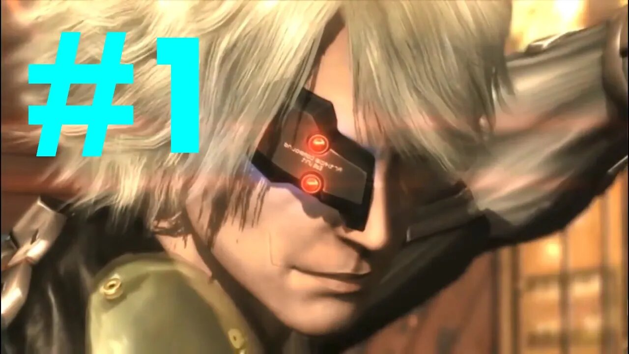 Metal Gear Rising Revengeance Game-play | Part 1 | Chapter R-00 | Guard Duty ✔