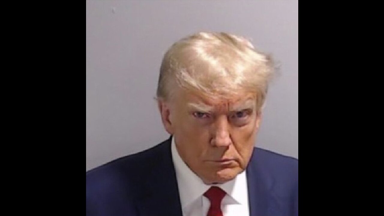 Mugshot from President Donald Trump