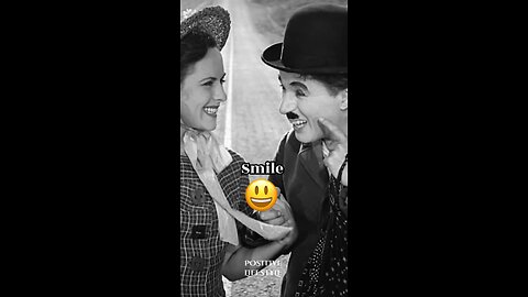 Smile 😃 Modern Times (1936) by Charlie Chaplin