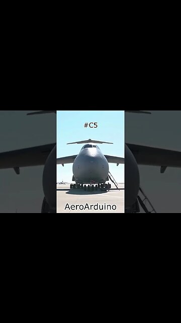 Massive Cargo Galaxy #C5 Gear Swing Test #Aviation #Flying #AeroArduino
