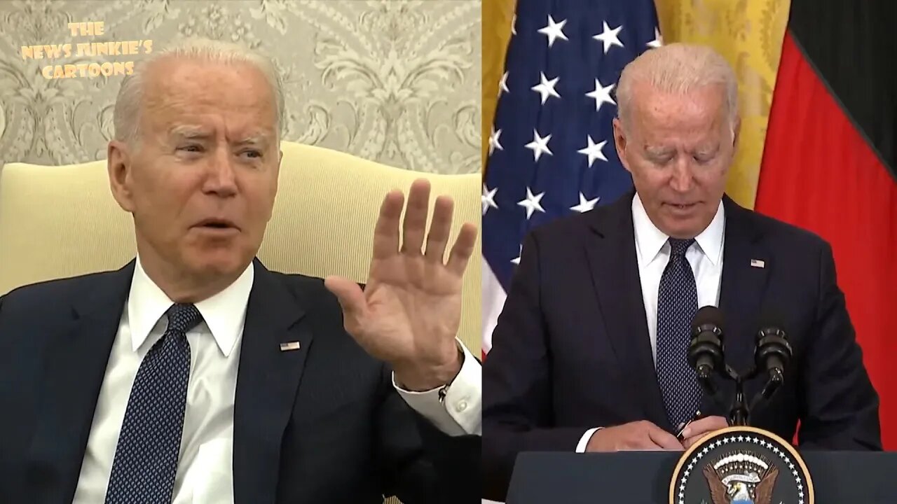 Biden complains about reporters asking too many questions though promised plenty of time for press.