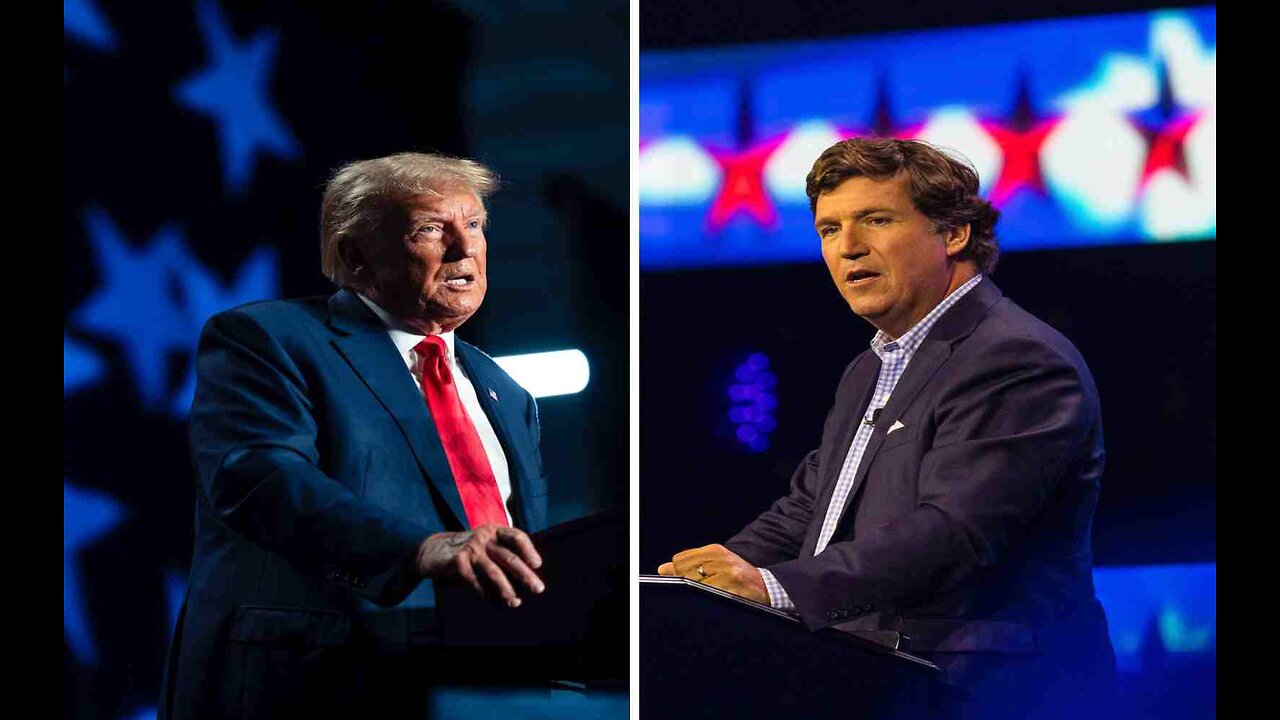 Tucker Carlson Trump Should Have Gone To GOP Primary Debate, He And Biden Too Old To Be President