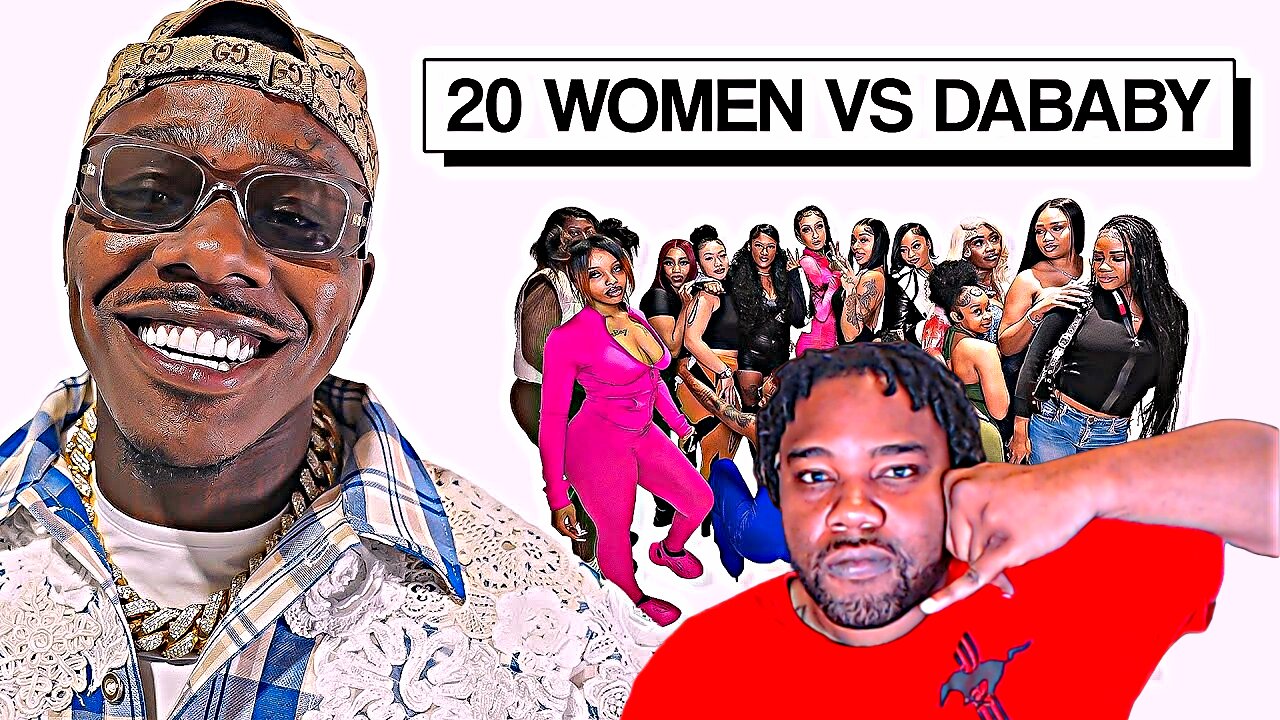 20 WOMEN VS 1 RAPPER: DABABY (REACTION)