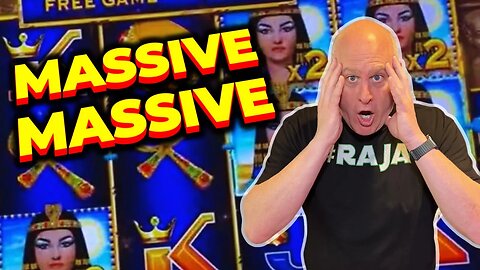 Must See Dollar Storm Jackpot! | Max Bet Egyptian Jewels Mega Bonus!