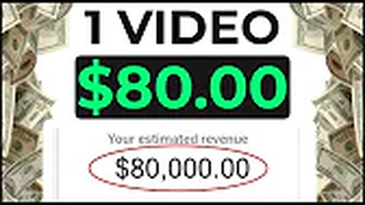 Earn $80.00 Per Video You Watch For Free