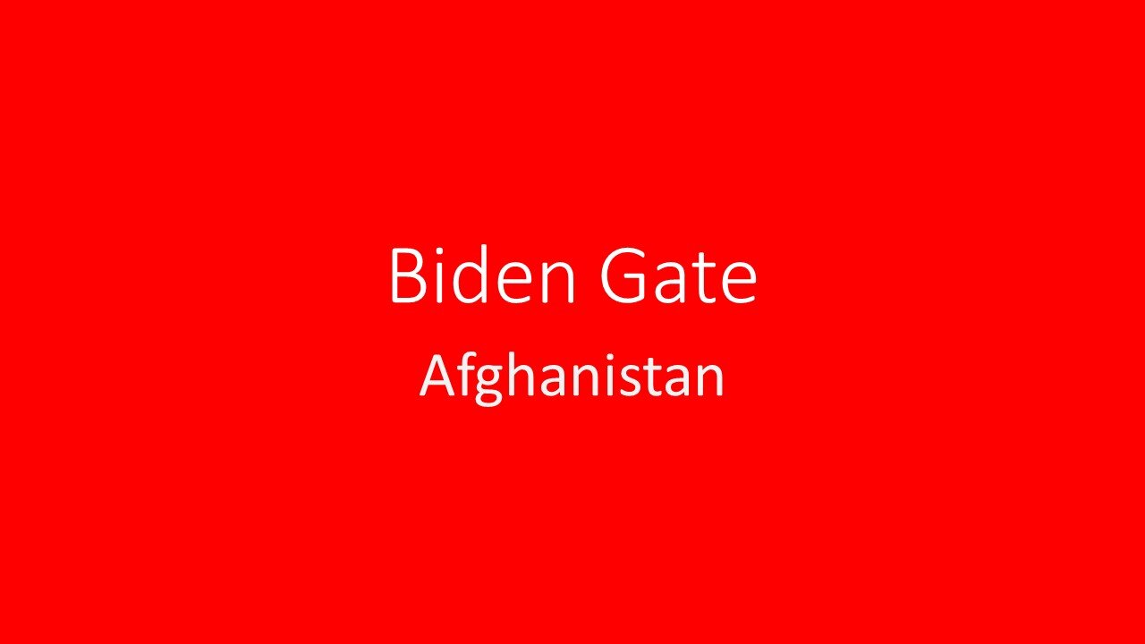 How The Biden Family Will Profit From Afghanistan