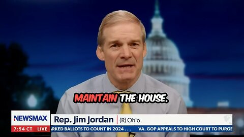 Rep. Jordan: ‘We're Going to Win Everything’ in Upcoming Elections