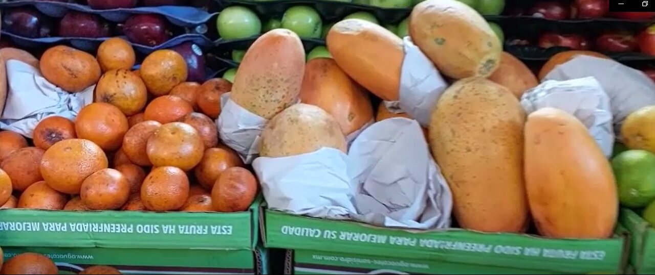 The Market in Manzanillo, Mexico