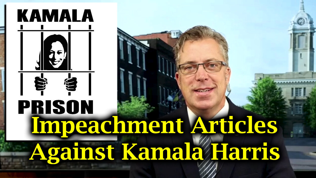 Breaking - They've Filed Impeachment Articles Against Kamala Harris - 8/12/24.