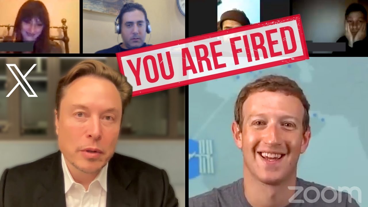 Elon Musk interviews Mark Zuckerberg Zoom | AI