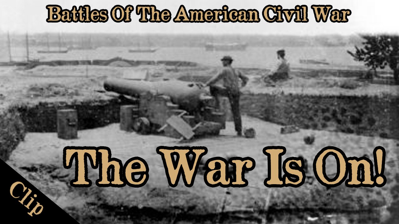 THIS WAS THE FIRST CIVIL WAR BATTLE AFTER FORT SUMTER. THE WAR IS ON!