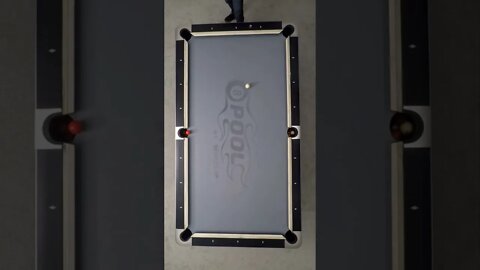 Insane shot on exposed rail rubber (Pool & Billiards)!!