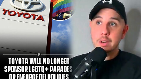 TOYOTA DROPS WOKE MIND VIRUS 🏳️‍🌈