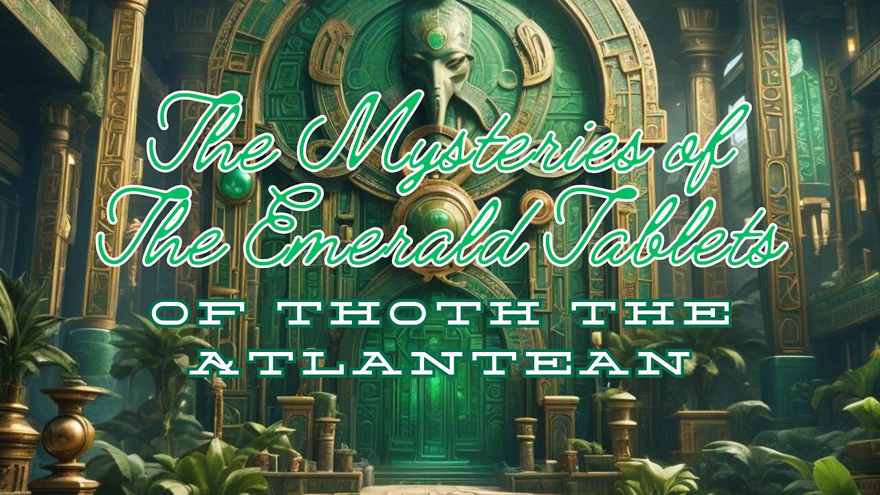 🔮 The Mysteries of The Emerald Tablets of Thoth the Atlantean 🔮