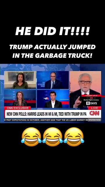 #TrumpInAGarbageTruck 🤔🤣🤪🇺🇸🇺🇸🇺🇸🇺🇸🇺🇸🇺🇸🇺🇸
