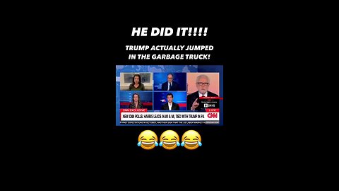 #TrumpInAGarbageTruck 🤔🤣🤪🇺🇸🇺🇸🇺🇸🇺🇸🇺🇸🇺🇸🇺🇸