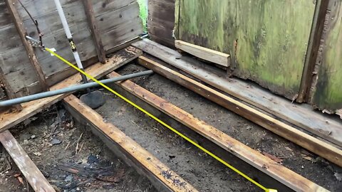 The Old Corn Crib - Part 9: Hey, The Floor Joists are All Set