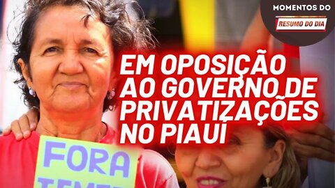 Lourdes Melo é a representante do PCO ao governo do Piauí | Momentos do Resumo do Dia