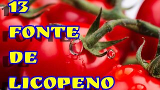 13 - Alimentos Ricos em Licopeno 🍅🍅🍅