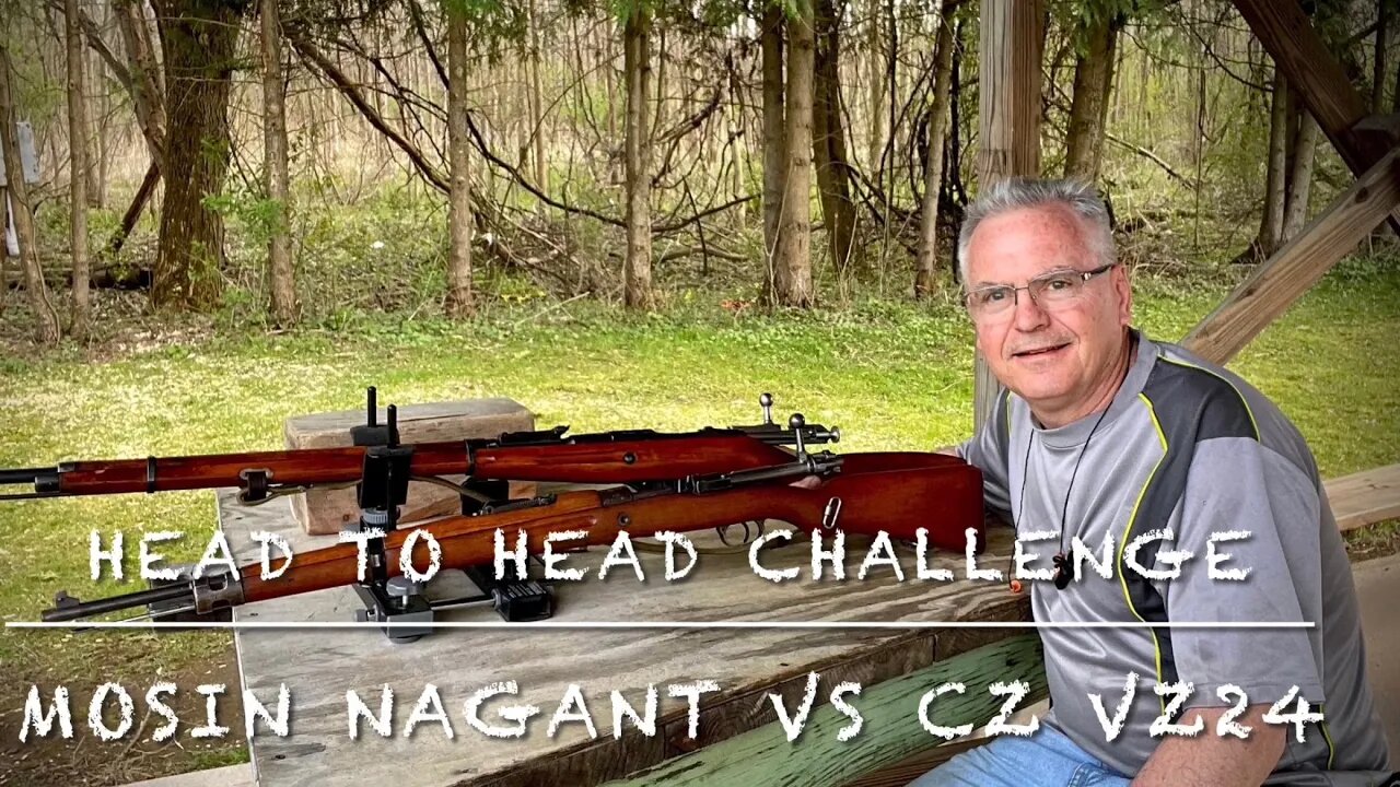 Head to head challenge Mosin Nagant 91-30 7.62x54r vs. CZ VZ24 8mm mauser