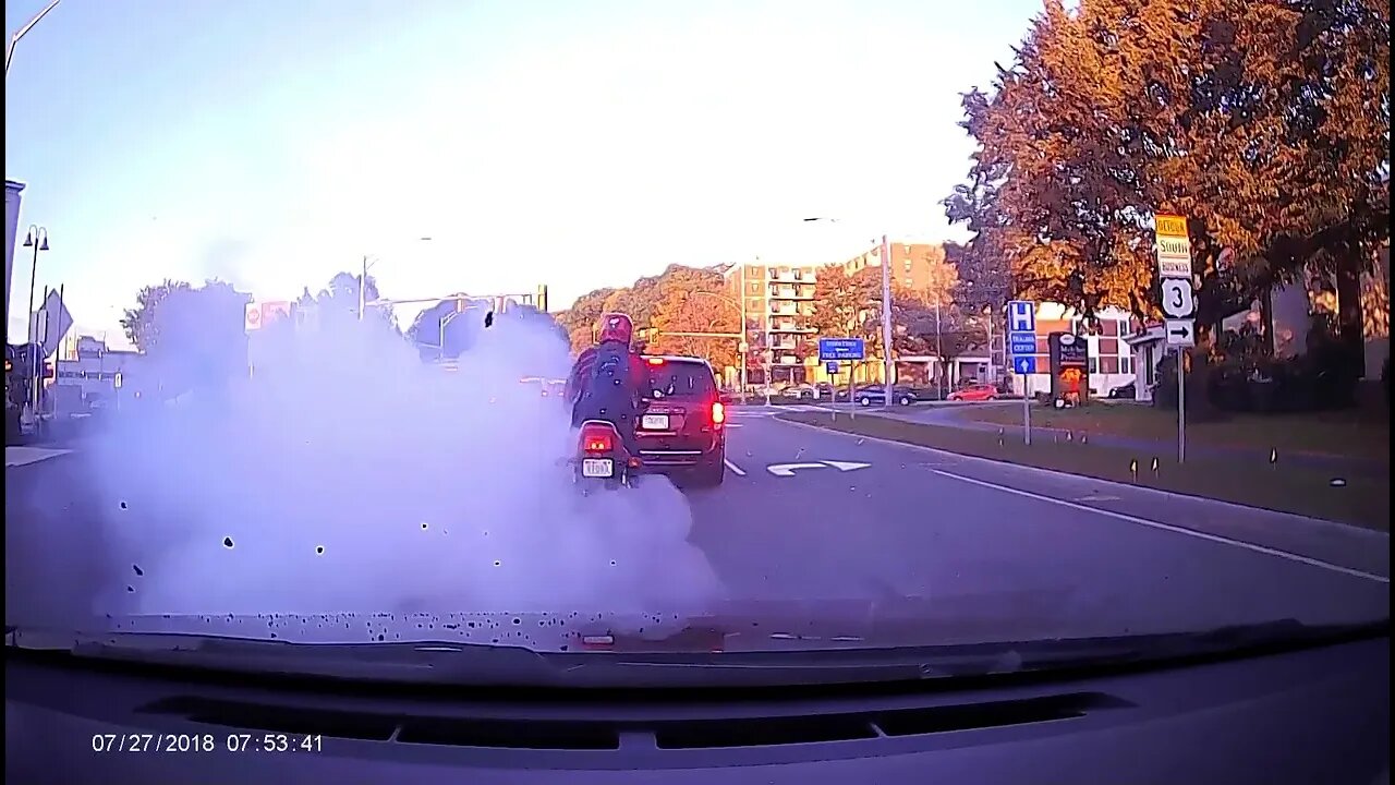 Fuming Mad 🤬 #dashcams #roadrage #biker