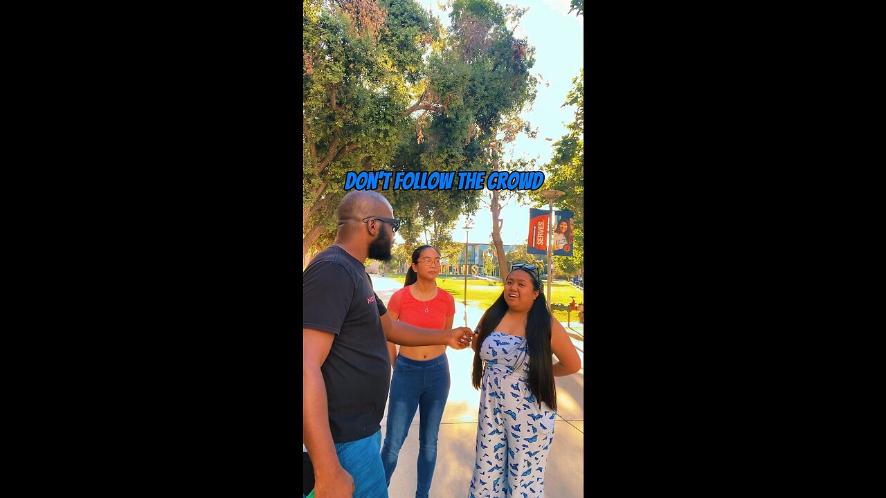 Don’t Follow The Crowd #dayodman #motivation #eeyayyahh #motivationalspeaker #positivity