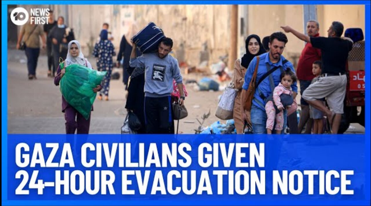 United Nations Warn Northern Gaza Residents To Evacuate As Israel Retaliate
