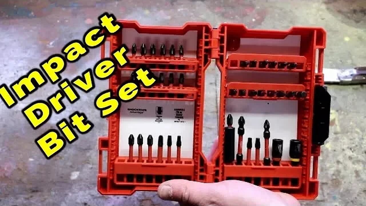 Unboxing the Milwaukee Shockwave Impact Duty Driver Bit Set