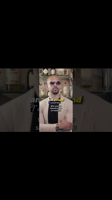 "GIRLFRIENDS SHOULDN'T GO TO HOLIDAYS..." | ANDREW TATE ON GF