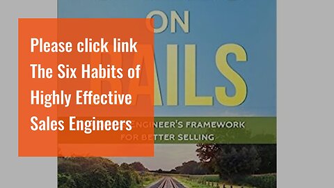 Please click link The Six Habits of Highly Effective Sales Engineers