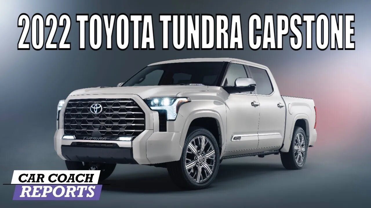 The ULTIMATE LUXURY 2022 Toyota Tundra Capstone | FIRST LOOK