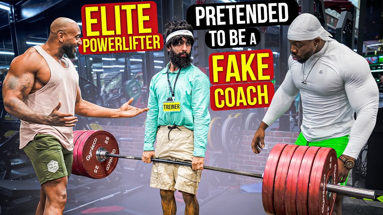 Elite Powerlifter Pretended to be a FAKE TRAINER - Anatoly Aesthetics in Public