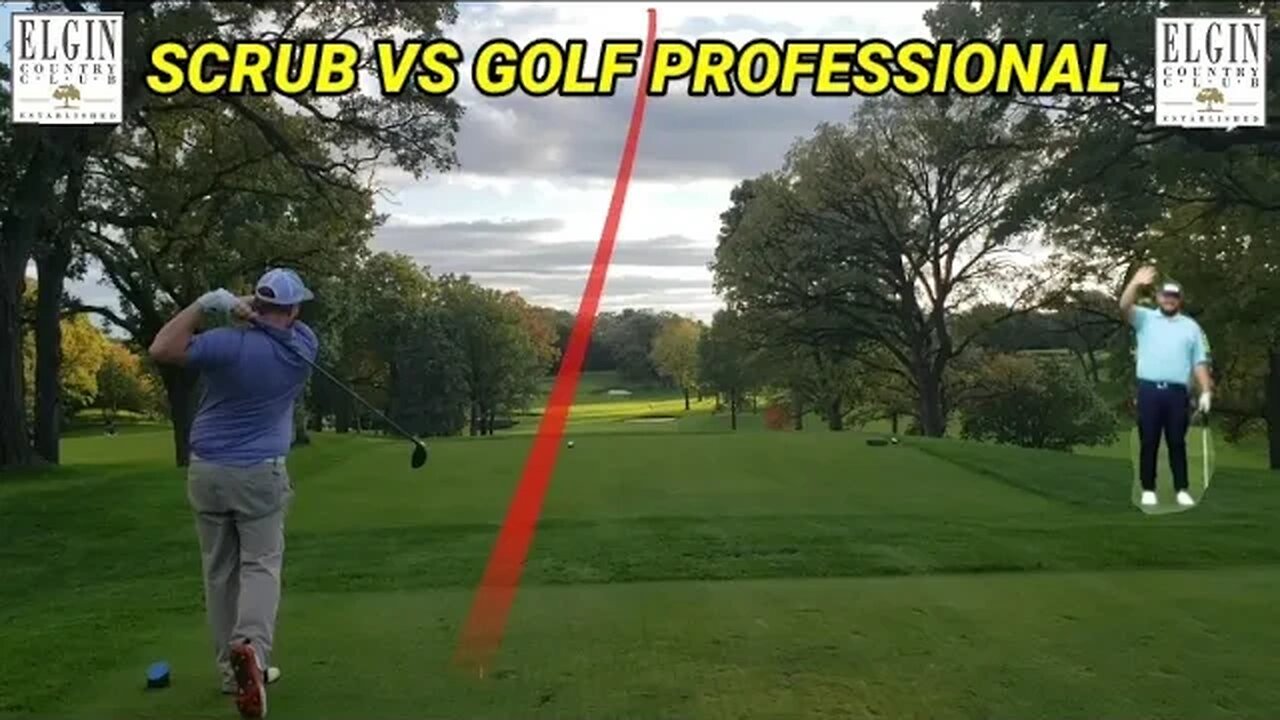 Scrub vs golf professional | Will home course advantage matter?