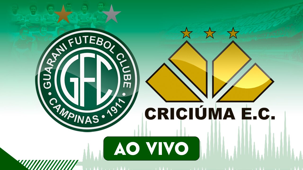 🔴 GUARANI X CRICIÚMA | 14/11/23 - BRASILEIRÃO SÉRIE B - [AO VIVO]