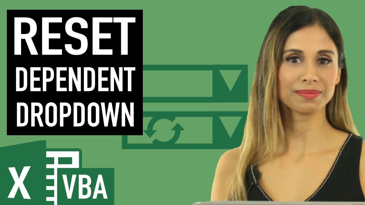 Reset Dependent Drop-down in Excel (with a tiny bit of VBA)