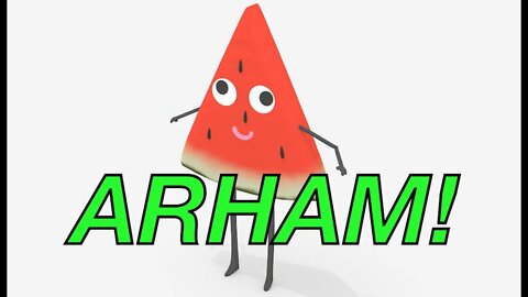 Happy Birthday ARHAM! - WATERMELON Birthday Song