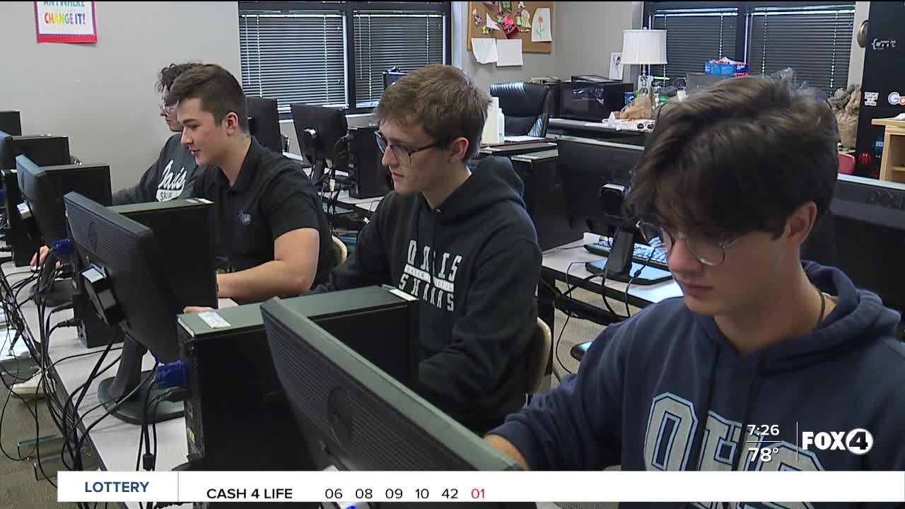 Oasis high school students compete in eGames competition