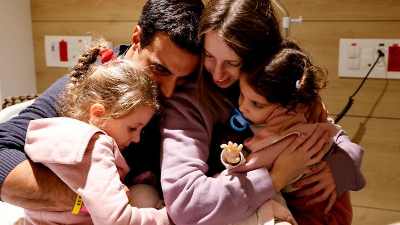 Israeli Hostages Reunite With Families After Release
