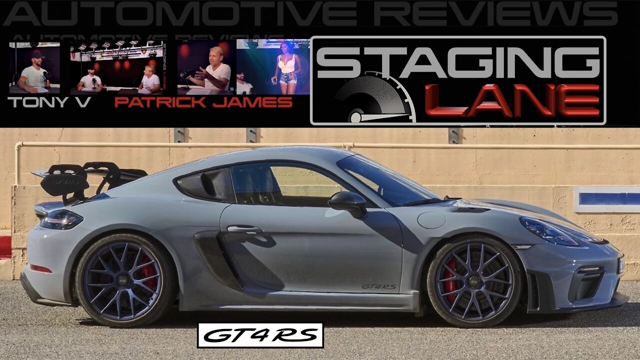 STAGING LANE - 718 CAYMAN GT4 RS - A shocking development from Porsche!